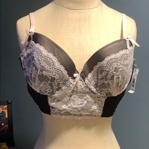 NWT Sophie B long line bra 36B